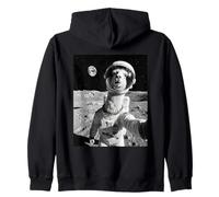 Lama Astronaute Selfie sur La Lune Amant Drôle De Lamas Sweat à Capuche