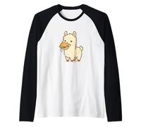Lama Burger Chill Dessin animé Manche Raglan