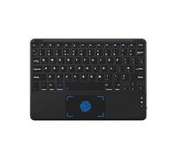 LAMA Clavier sans fil avec pavé tactile, portable, universel, ultra fin, Bluetooth, mini clavier pour iPad/tablette/iOS/Android/Windows/ordinateur portable/ordinateur/téléphone