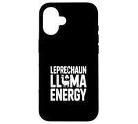 Lama Leprechaun Energy Funny Irish Lama Coque pour iPhone 16