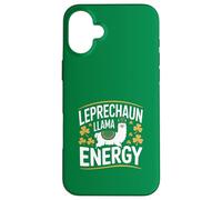 Lama Leprechaun Energy Funny Irish Lama Coque pour iPhone 16 Plus
