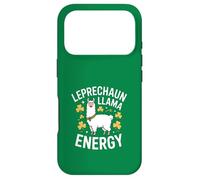 Lama Leprechaun Energy Funny Irish Lama Coque pour iPhone 17 Pro