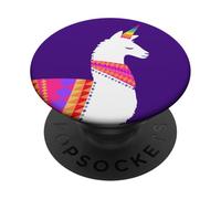 Lama Magique Rainbow Llamacorn PopSockets PopGrip Adhésif