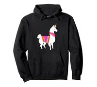 Lama Magique Rainbow Llamacorn Sweat à Capuche