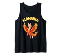 Lama Phoenix Hybride Flaming Wings Créature Fantastique Débardeur