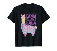 Lama Pyjama amusant Lama en alpaga T-Shirt