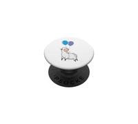 Lama s'accroche au Ballon PopSockets PopGrip Adhésif