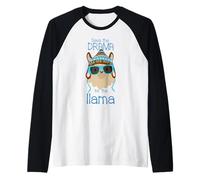 Lama Sauve Le Drame pour Votre Lama Disant Une Citation Manche Raglan