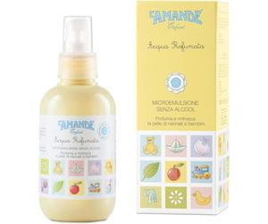 L'AMANDE - Eau Nettoyante Bébé Enfant Spray, Parfum Bebe Corps Hydratant Apaisant sans Alcool, Lotion Tonique Visage Corps Bébés et Enfants Rafraîchissante Peau Sensible Made in Italy - Enfant, 150 ml