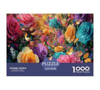 L'Amant du Bleu Puzzle 1000 Pièces pour Adultes Et Enfants Dès 14 Ans Jeu Cadeau Unique Divertissement Créatif Cadeau Classiques Activité Familiale Parfaite 52x38cm/1000pcs