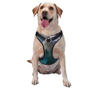 Lamantin de mer,Harnais pour Animaux de Compagnie, Harnais réfléchissant réglable pour Chien,S