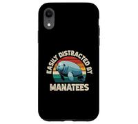 Lamantin Facilement distrait par Les lamantins de Vache de mer drôles lamantins Coque pour iPhone XR