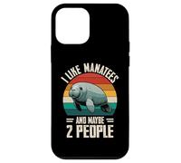 Lamantin I Like Lamantins Vache de mer Funny Lamantins Coque pour iPhone 12 Mini