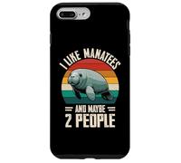 Lamantin I Like Lamantins Vache de mer Funny Lamantins Coque pour iPhone 7 Plus/8 Plus