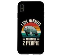 Lamantin I Like Lamantins Vache de mer Funny Lamantins Coque pour iPhone XS Max