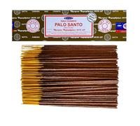 LAMARE Bâtons d'encens Satya Palo Santo - 1 Paquet de 100 g (80-90 bâtons) - Aromathérapie - Méditation - Yoga - Packaging EcoFriendly