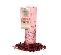 LAMARE Bougie Ésotérique Coquelicot - Succès - Bougie Ésotérique Rituelle pour Ouvrir les Portes du Succès - Bougies Artisanales avec Mèche 100% Coton Naturel