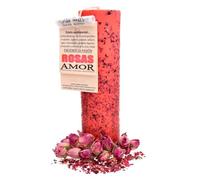 LAMARE Bougie Ésotérique Roses - Amour - Attraction de l'Amour - Bougie Ésotérique Rituel pour Attirer l'Amour et la Passion - Bougie de l’Amour - Bougies Artisanales avec Mèche 100% Coton Naturel