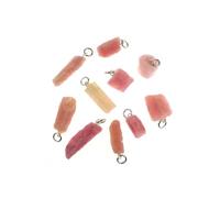 LAMARE - Pendentifs Tourmalines - Tourmalines Brutes - Cadeau Spécial - 1 unité (Tourmaline Rose (Rubélite))