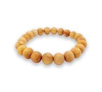 LAMARE Titre BRACELETS PALO SANTO - Bracelets Faits à la Main en Bois Naturel de Palo Santo - Élégant avec Propriétés Apaisantes - Design Moderne et Discret (8 mm)