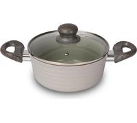 Lamart LT1266 STRIPE Casserole avec couvercle 18 cm