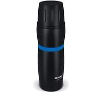 Lamart LT4053 Cup Bouteille vide, acier inoxydable plastique, noir/bleu