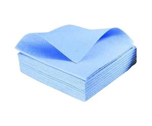 LAMATEX - Lavette non tissée bleue - 38x40 - x10