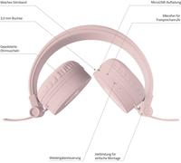 LAMAX Casque Blaze2 avec Bluetooth 5.0 rose one size