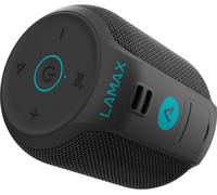 Lamax Haut-parleurs Bluetotooth (30?h, Fonctionnement sur batterie), Enceinte Bluetooth, Noir