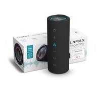 Lamax Sounder2 Play Enceinte Bluetooth, 24 heures d'écoute, excellente puissance de 24 W, effets visuels, Bluetooth 5.3, résistance à l'eau IP67, microphone pour appels
