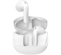 Lamax Tones1 Oreillette Bluetooth Stereo blanc affichage de la charge de la batterie, boîtier de charge, volume réglable