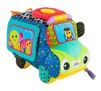 bus en peluche interactif junior 25 x 16 x 17 cm en peluche