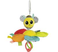 LAMAZE Buzzy The Bee - Jouet pour siège auto et poussette à clipser - Jouet sensoriel pour bébé - Jouet de voyage pour voiture - Jouet pour bébé