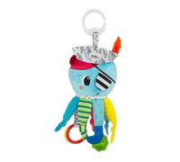 Lamaze Captain Calamari, jouet sensoriel pour bébés de 0 à 6 mois, à clipser sur le landau et la poussette.
