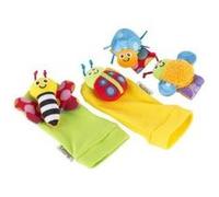 Bizak Doll Rattle And Socks Jaune