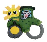 Lamaze John Deere My First Tractor Rattle Soft Baby Rattle with Easy to Grip R