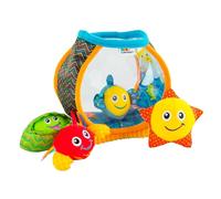 LAMAZE TOMY - Jouet d'Activités Mon Premier Aquarium L27204Z, Peluche pour Bébé, Jouet avec Sons, Jeu d'Éveil Bébé, Jouet Éducatif, Convient dès la Naissance Multicolore