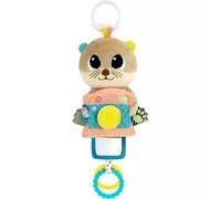 Lamaze Peluche à clip Arty La Loutre – Pour landau et poussette – Multicolore TU