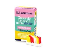 Lamazuna – Têtes de brosse à dents – Recharges pour enfants – 3 têtes