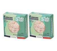 Lamazuna Galet exfoliant naturel Savon 2x110 g