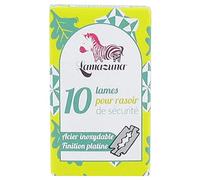 Lamazuna Lames Pour Rasoir de Sécurité 10 Lames