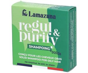 LAMAZUNA Regul & Purify Shampoing Solide Shampooing 70 g