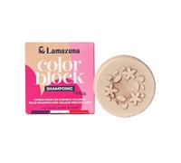 LAMAZUNA - Shampoing solide - Cheveux colorés - Huile de cerise - Mousse généreuse - Zéro Déchet - Végane - Fabriqué en France - idéal pour le voyage - 70g