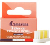 Lamazuna Têtes de Brosse à Dents Souple - 1 sachet
