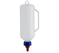 Lamb Bottle, 1L Kid Livestock Drink Bottle, 11.81x3.15x2.36 inches Adorable Goat Milk Feeder, Multifunctional Small Animal Milk Drinker, Calf Nursing Supplies for Feeding Sheep