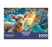 Lamb by Gift, Vue Festive et Magique sur la côte Puzzle De 1000 Pièces Sheep Qualité Premium, Excellent Jeu pour Adultes Et Enfants 38x26cm/1000pcs