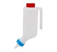 Lamb Nursing Bottle - Scaled Milk Feeder Reservoir, Veterinary Assisted Tool, Heavy Duty Young Livestock Nourishment System, Reliable Hand Feeding Solution | Portable Kit For Puppies, Farm Breeding, N