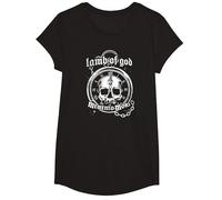 Lamb of God Memento Mori Coffee T-Shirt, Fille, Noir, L