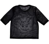 Lamb Of God - "Omens Clock" Débardeur court pour femme RO12667 (44 FR) (Noir)