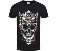 Lamb of God T-Shirt All Seeing Red Homme Noir Noir